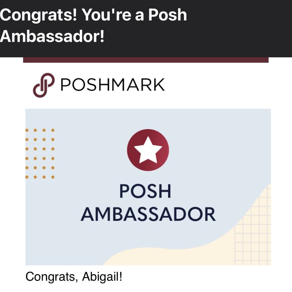 🙌🏻🩷Now Officially a Posh Ambassador!!🩷🙌🏻